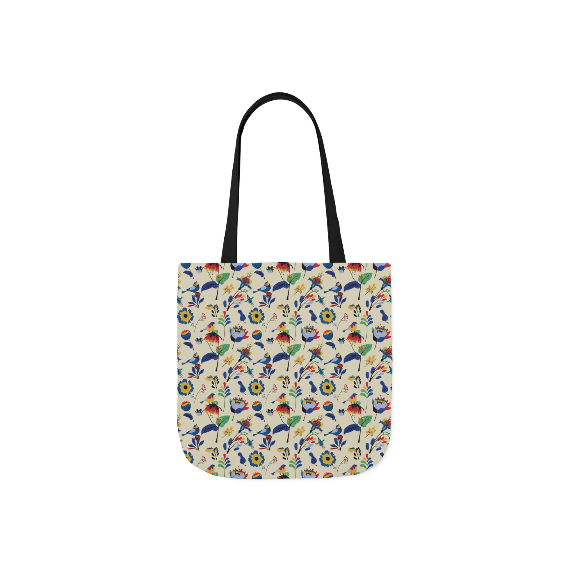 Floral & Birds Tote Bag
