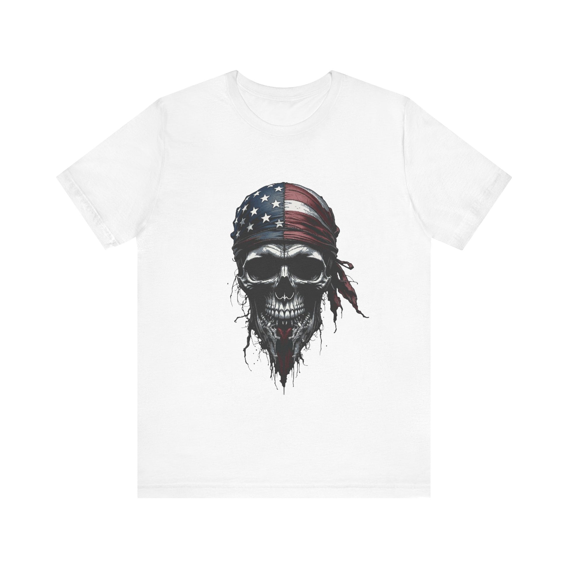 Women`s American Skull Graphic Tee