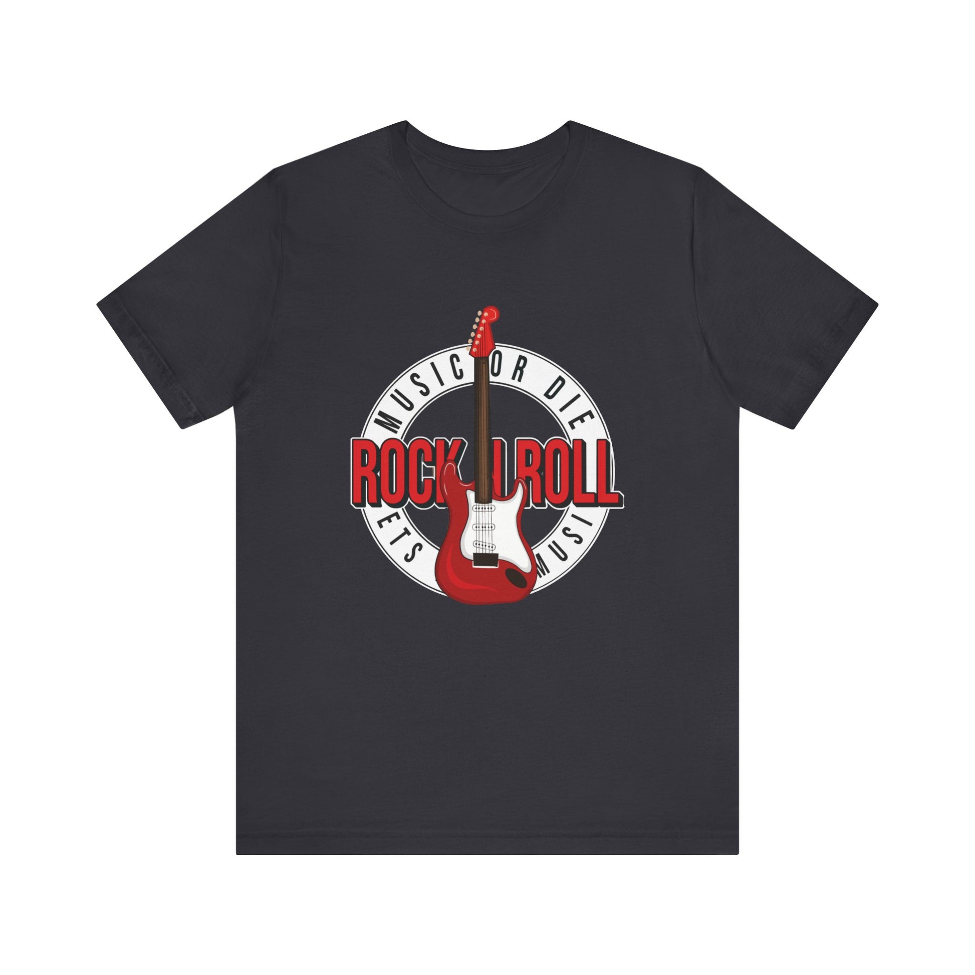 Men`s Rock & Roll Guitar Tee