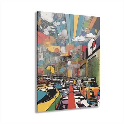 Vintage Cars Acrylic PrintMade to bring art-gallery quality to exhibiting artwork in any space, these custom acrylic prints are the perfect means to show art to the world. These prints are water-resistant and effortless to maintain clean like new thanks t