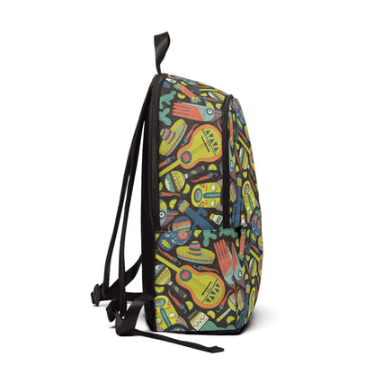 Mexican Texture BackpackTake on your next adventure with the Mexican Texture Backpack! This playful backpack will keep your belongings organized with its spacious interior and multiple pockets. The unique Mexican texture adds a touch of character and styl