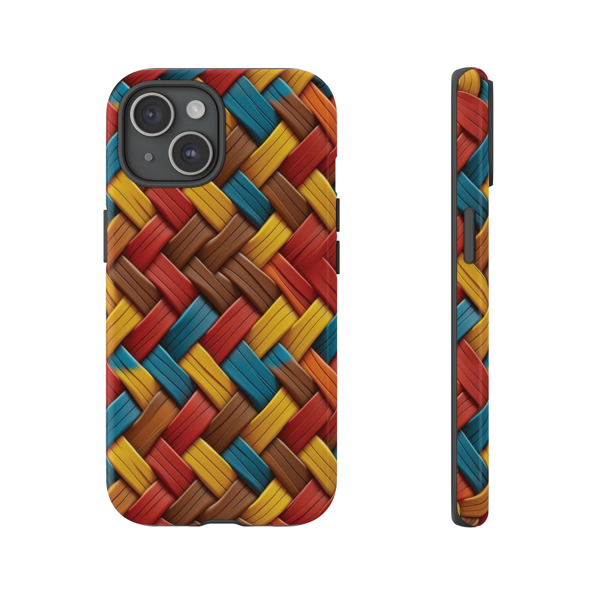 Vibrant Woven Phone Case  