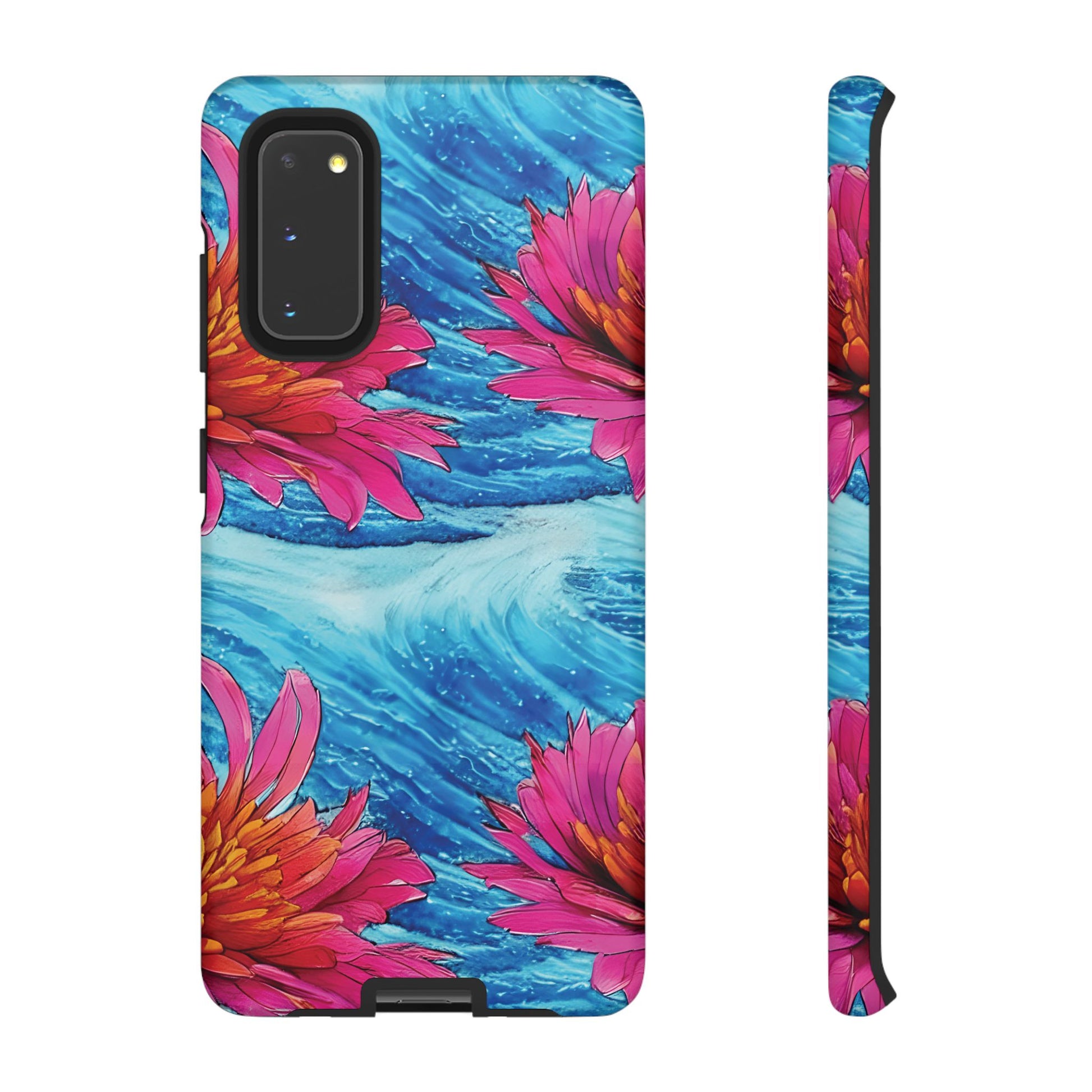Waves & Flowers Phone Case   0