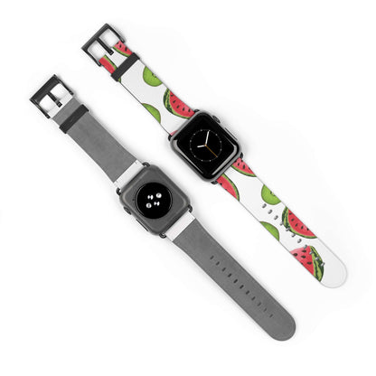 £41.87Kiwi Fruit & Watermelon Apple Watch BandIntroducing a touch of luxury to your Apple Watch with our Kiwi Fruit & Watermelon band. Made with premium materials, this band adds a touch of sophistication to your everyday style. Upgrade your look and expe