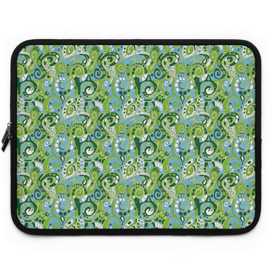 Spiral Style Laptop SleeveIntroducing the Spiral Style Laptop Sleeve. This sophisticated sleeve features a sleek spiral design and premium materials, providing both style and protection for your laptop. Embodying elegance and exclusivity, this sleeve is p