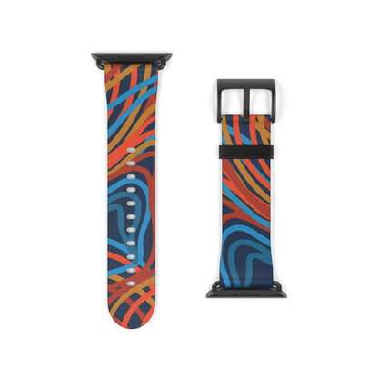 Futuristic Art Apple Watch BandIntroducing the Futuristic Art Apple Watch Band - a masterful fusion of technology and art. Created for the sophisticated and exclusive, this band features a modern design that will elevate your style. With its sleek and fut