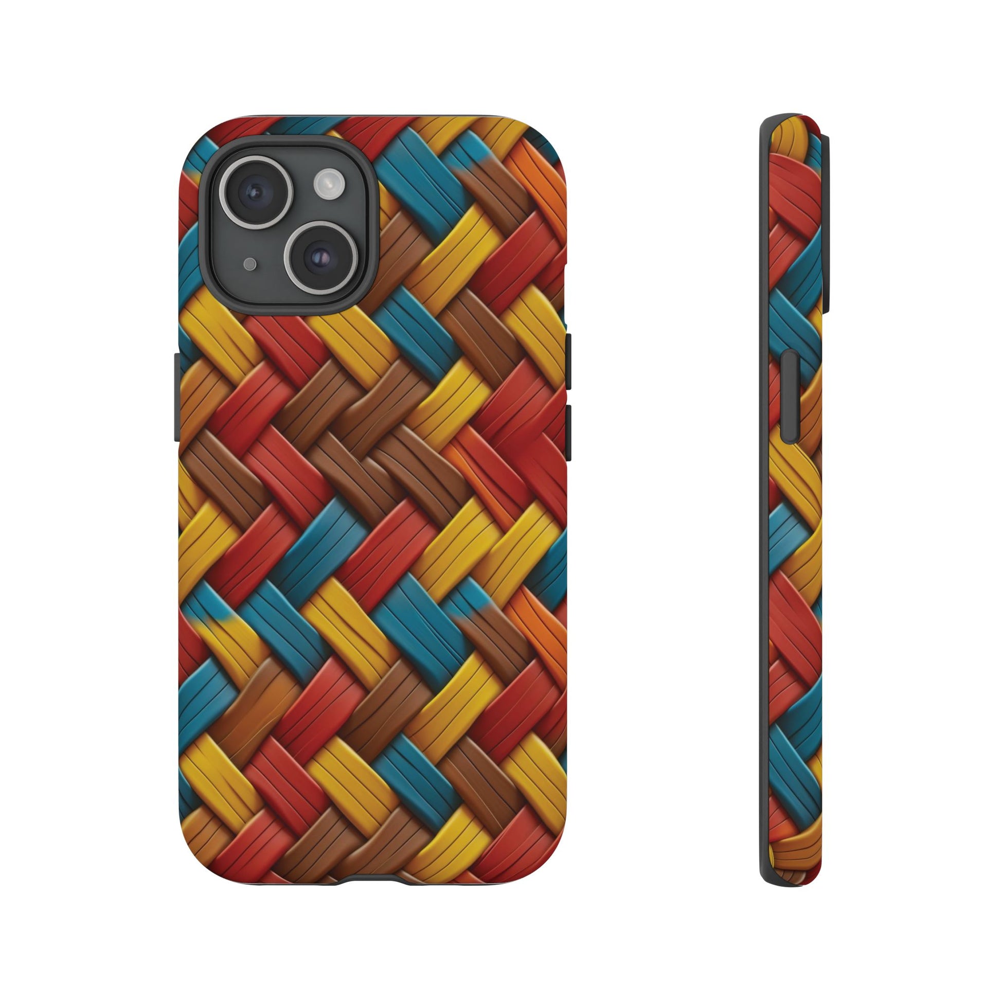 Vibrant Woven Phone Case  