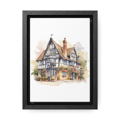 Watercolour Building PrintThis Watercolour Building Print features a vivid and detailed depiction of an architectural landscape. Perfect for adding a touch of sophistication and elegance to any room, this high-quality print captures the beauty and intrica