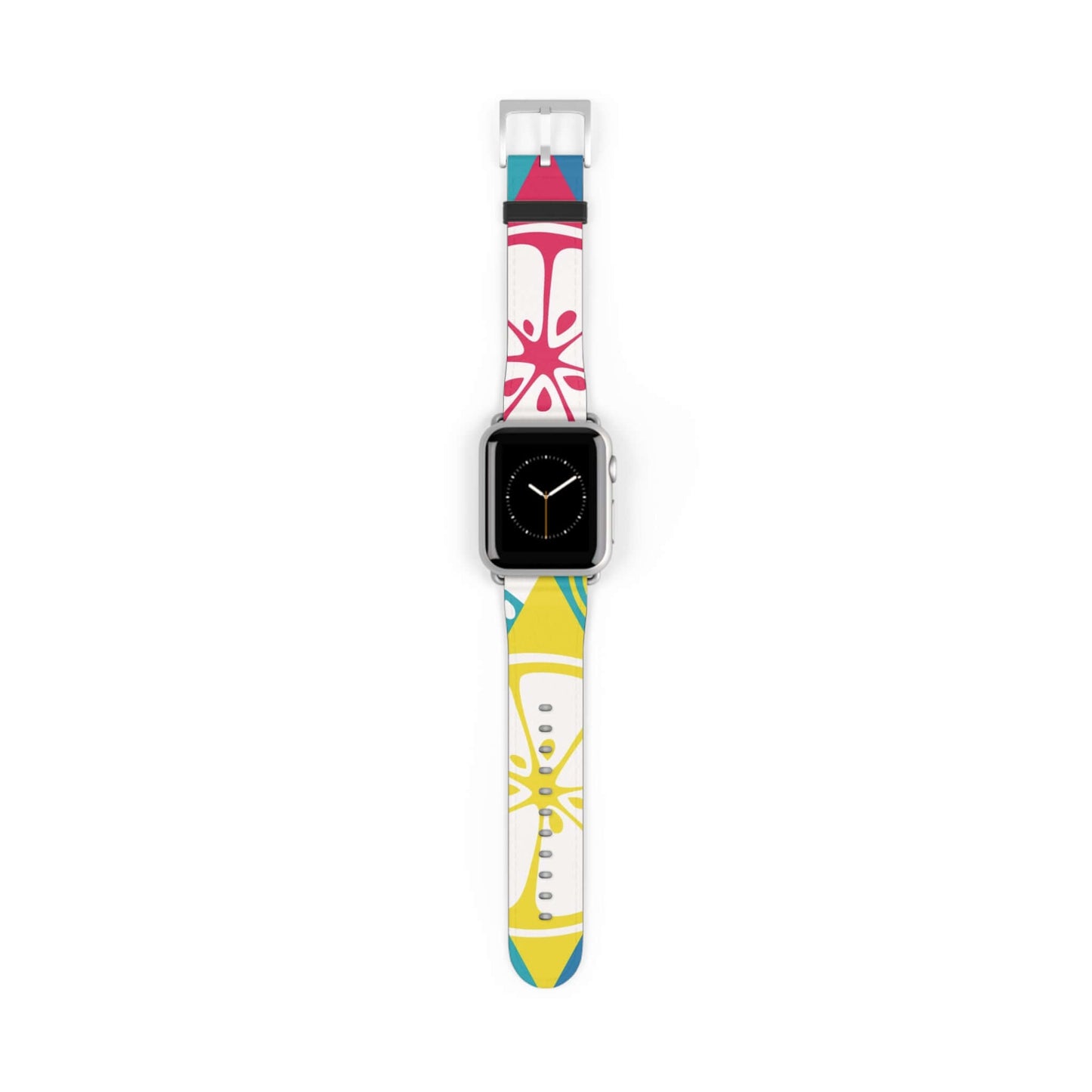 Fruits Apple Watch BandElevate your style with our Fruits Apple Watch Band. Adorn your watch with our luxurious, handcrafted band, made from premium materials. A perfect combination of fashion and function, this band is sure to impress and elevate your ev