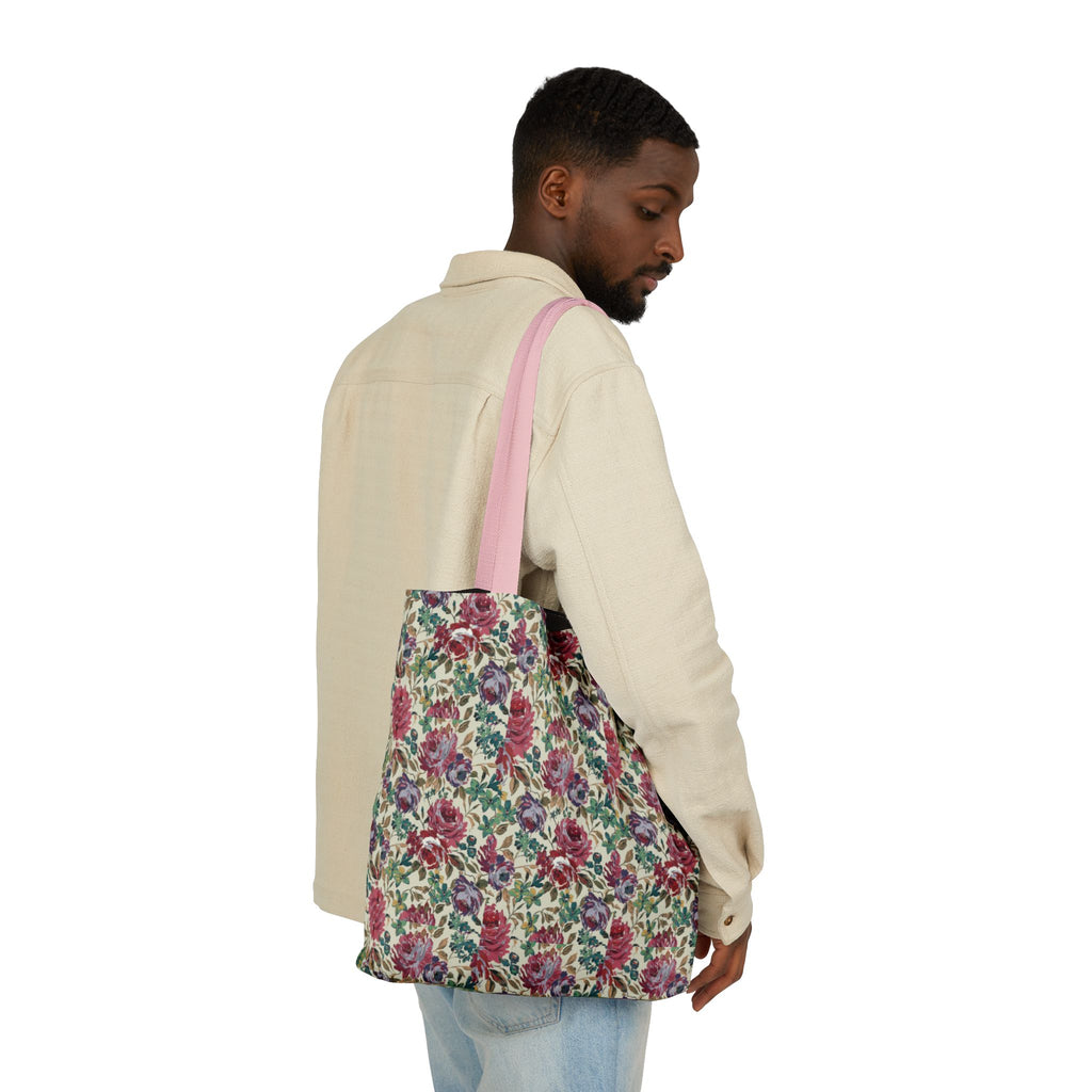 Vibrant Roses Tote Bag  