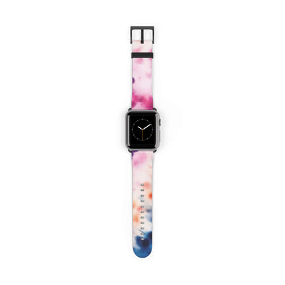 Multicolour Dye Apple Watch BandThis Multicolour Dye Apple Watch Band is designed to add a touch of vibrant color to your Apple Watch. Made with high-quality, fade-resistant materials, it is both stylish and durable. Perfect for any occasion, this band is