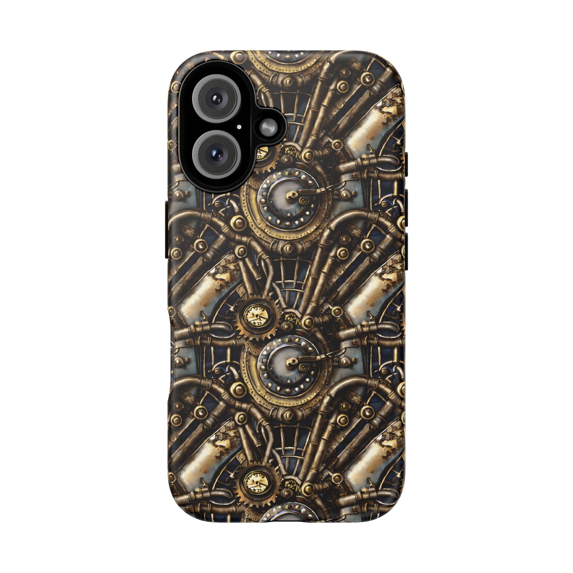 Moving Gears & Clocks Phone Case  