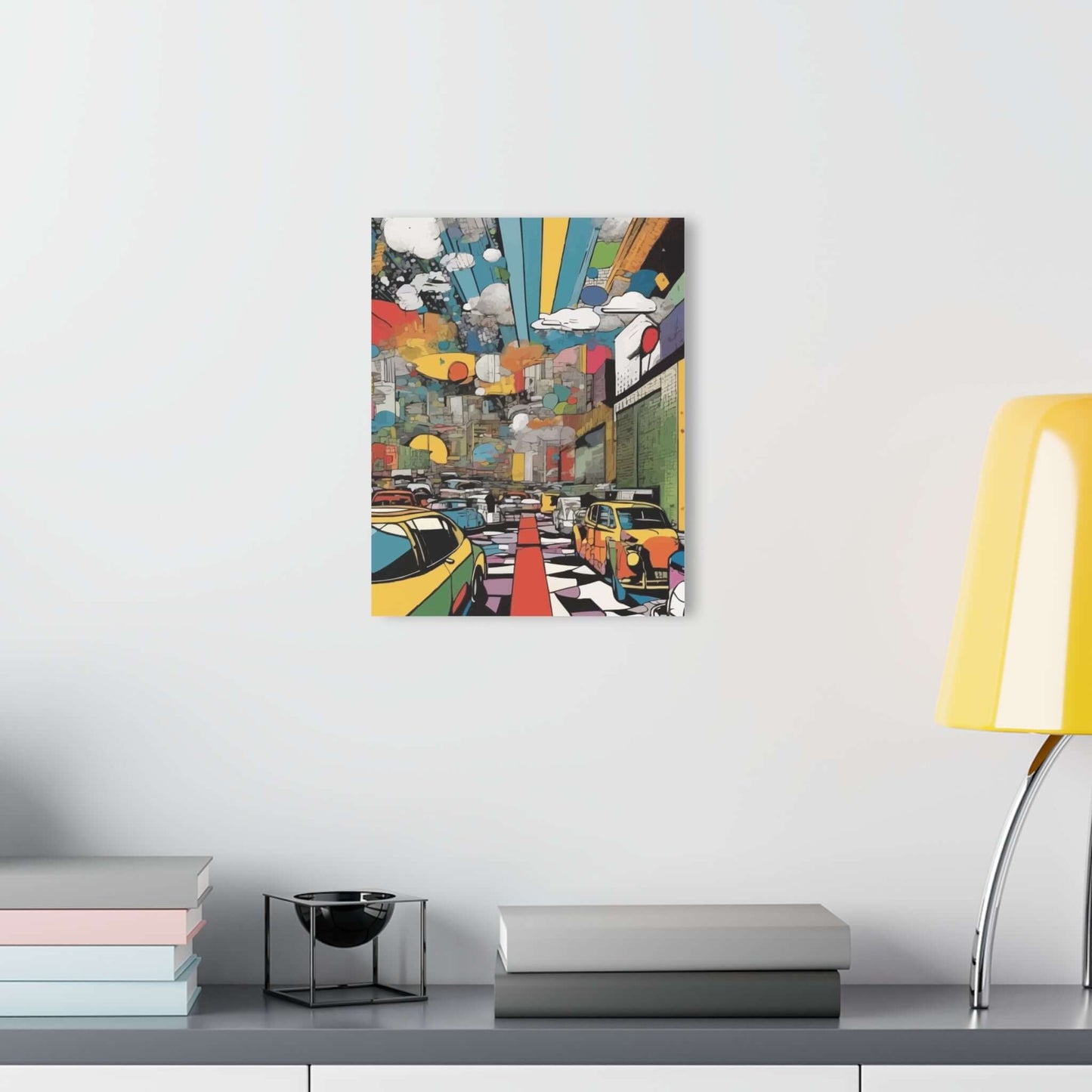 Vintage Cars Acrylic PrintMade to bring art-gallery quality to exhibiting artwork in any space, these custom acrylic prints are the perfect means to show art to the world. These prints are water-resistant and effortless to maintain clean like new thanks t