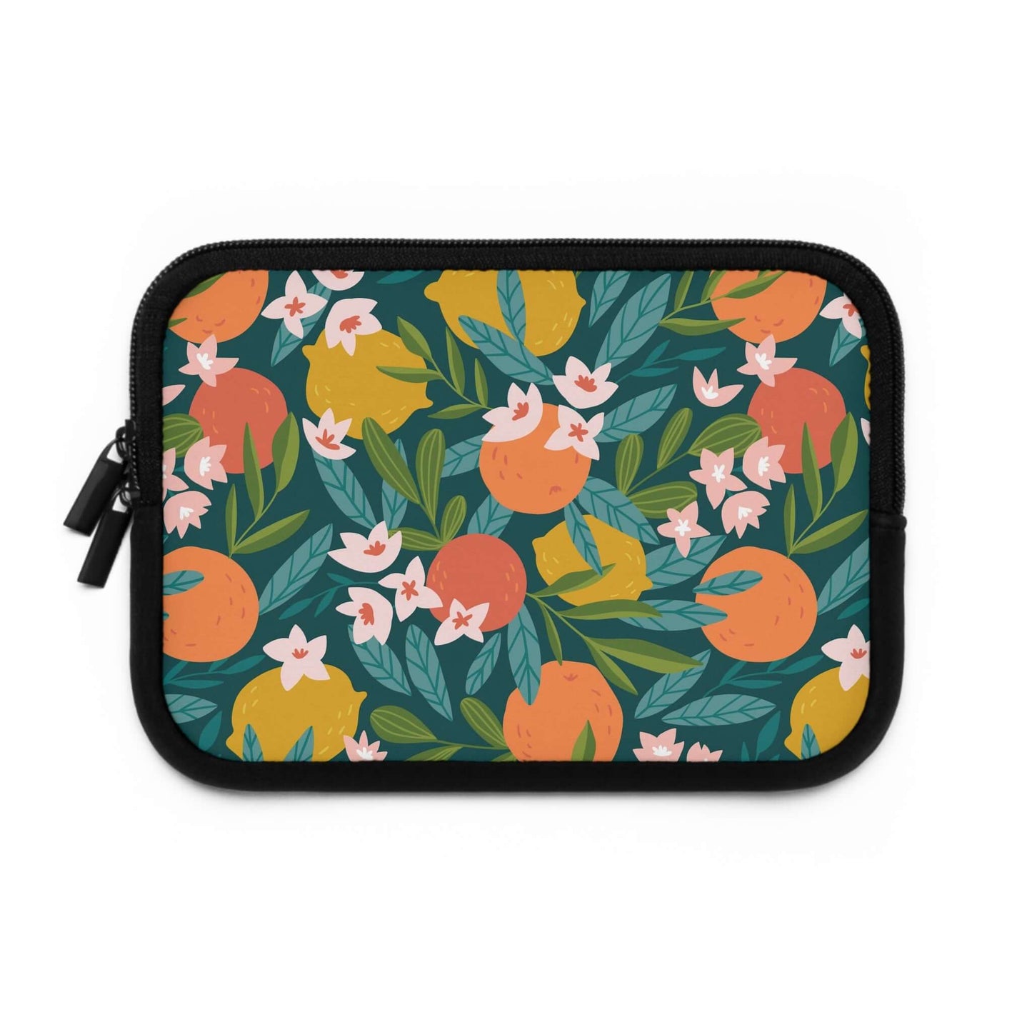 Summer Fruits Laptop SleeveSafeguard your laptop in style with our Summer Fruits Laptop Sleeve. Made from durable materials, this sleeve provides superior protection against scratches and spills, while the eye-catching design adds a touch of personality t