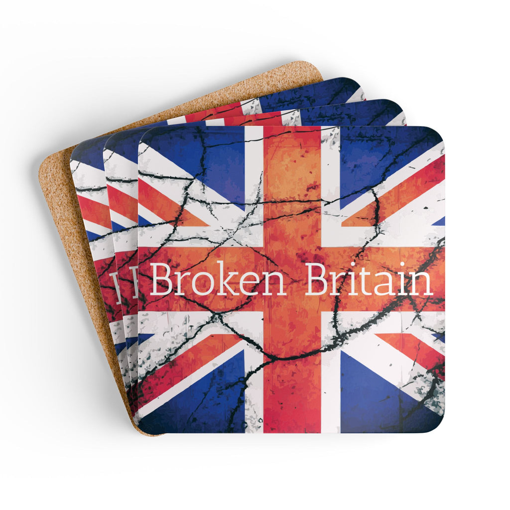 Broken Britain Coaster Set  