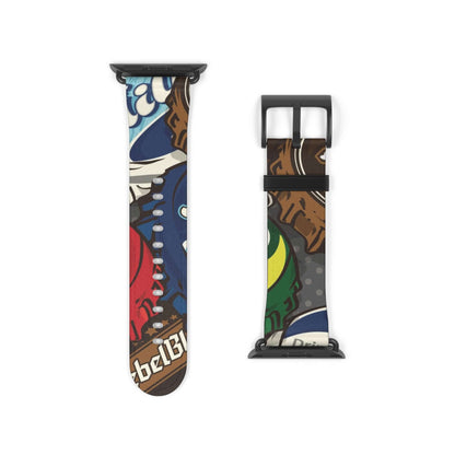 £41.87Bottle Caps Art Apple Watch BandIntroducing the exquisite Bottle Caps Art Apple Watch Band. With a unique dewcrip design, this luxurious band is a true work of art. Elevate your style with this exclusive accessory and make a bold statement. Experien