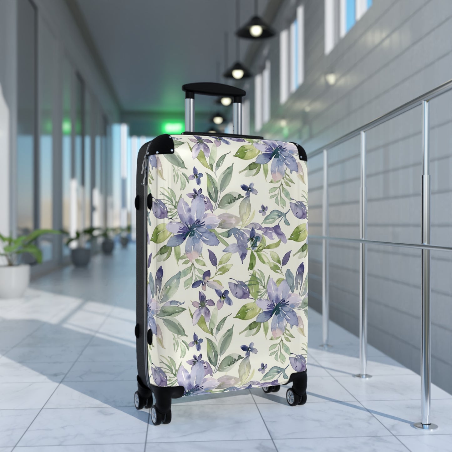 £235.54Blossoming Flower SuitcaseTravel in style with our Blossoming Flower Suitcase. This delicately designed suitcase showcases the beauty of flowers and will make a statement wherever you go. The durable material and functional features ensure a luxuri