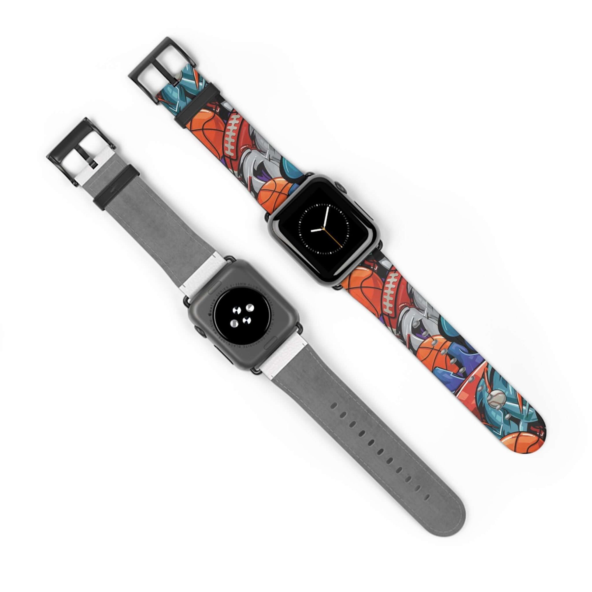 Basketball Sports Apple Watch BandScore on the court with our Basketball Sports Apple Watch Band! Made with decry technology, it's designed for maximum comfort and grip during intense games. Stay connected to the game and show off your love for basketball