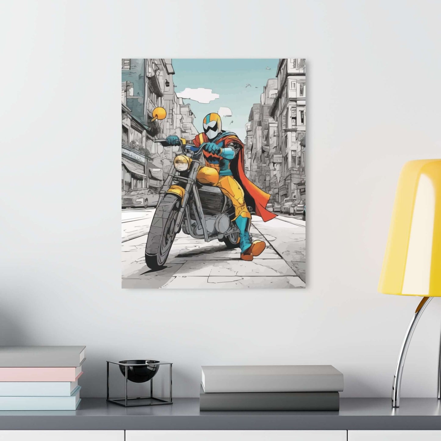 Comic Acrylic Print.