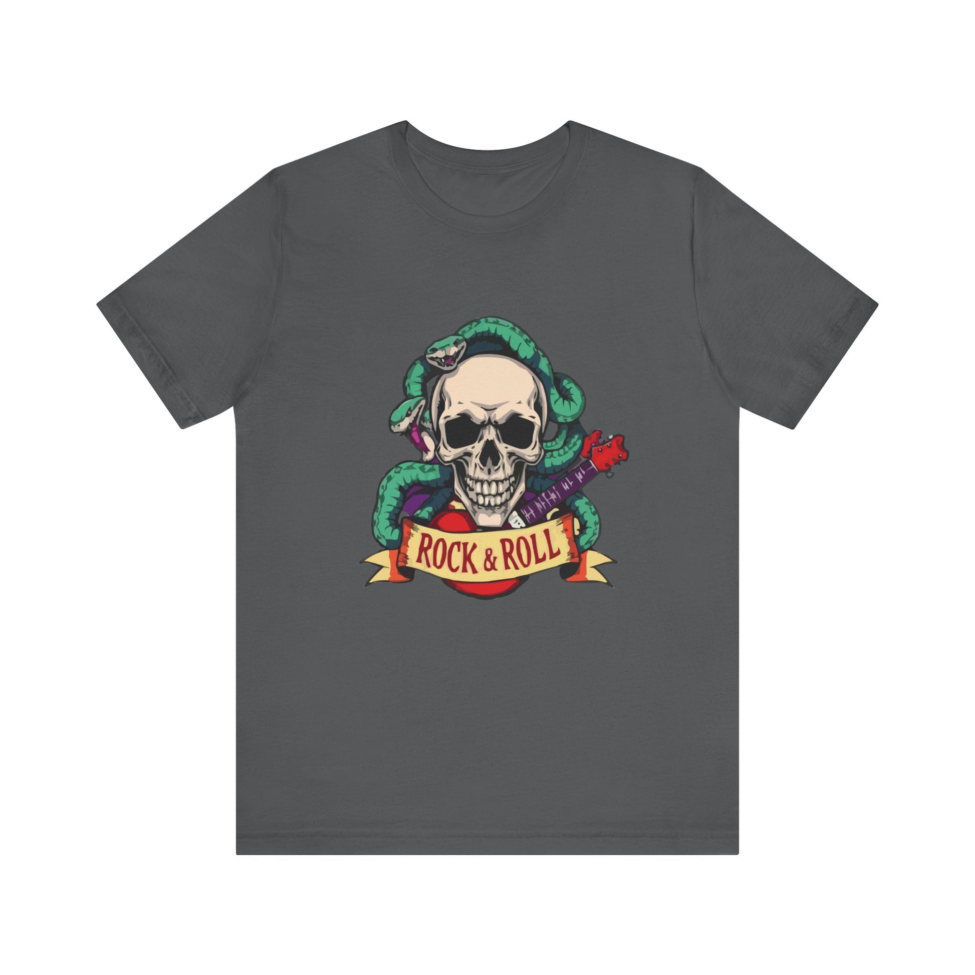 Rock & Roll Skull Men`s Tee  