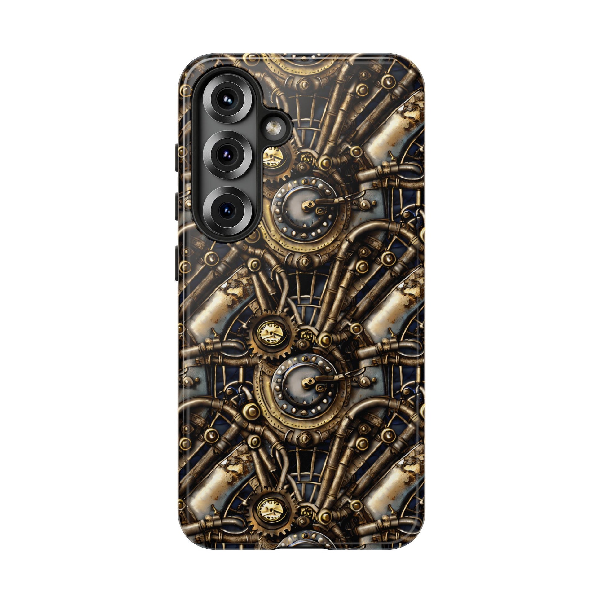 Moving Gears & Clocks Phone Case  