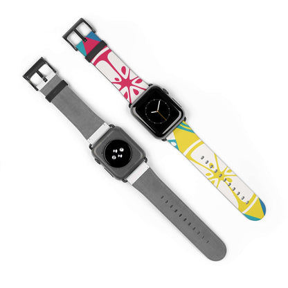 Fruits Apple Watch BandElevate your style with our Fruits Apple Watch Band. Adorn your watch with our luxurious, handcrafted band, made from premium materials. A perfect combination of fashion and function, this band is sure to impress and elevate your ev