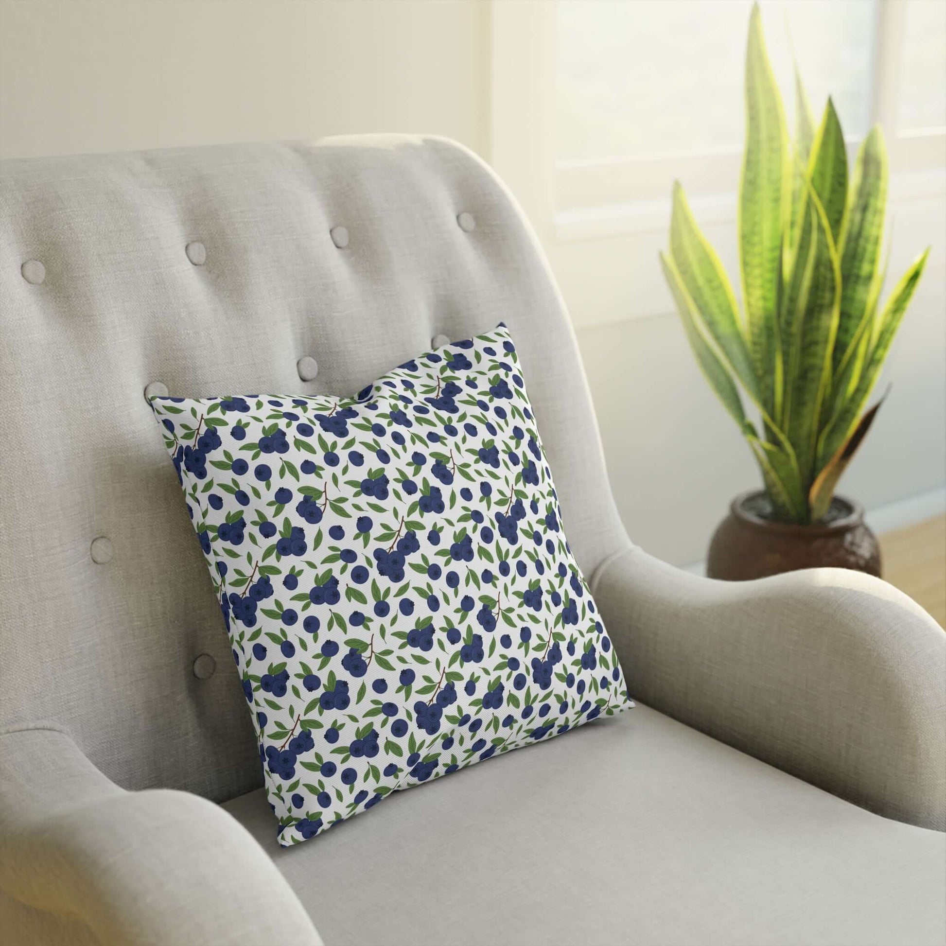 Blueberry Style CushionIndulge in ultimate comfort with our Blueberry Style Cushion. The soft, luxurious material and ergonomic design provide exceptional support. Elevate your lounging experience and add a touch of elegance to your space. Bursting with s