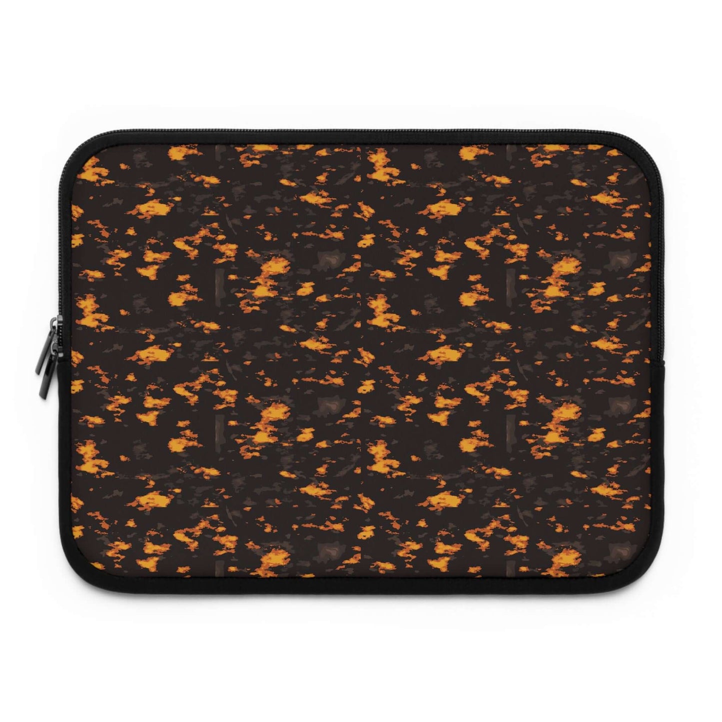 Molten Lava Laptop SleeveTake on any adventure with the Molten Lava Laptop Sleeve! Protect your laptop with its durable design while standing out with its bold style. Perfect for risk-takers who want to add some fiery excitement to their everyday routine.