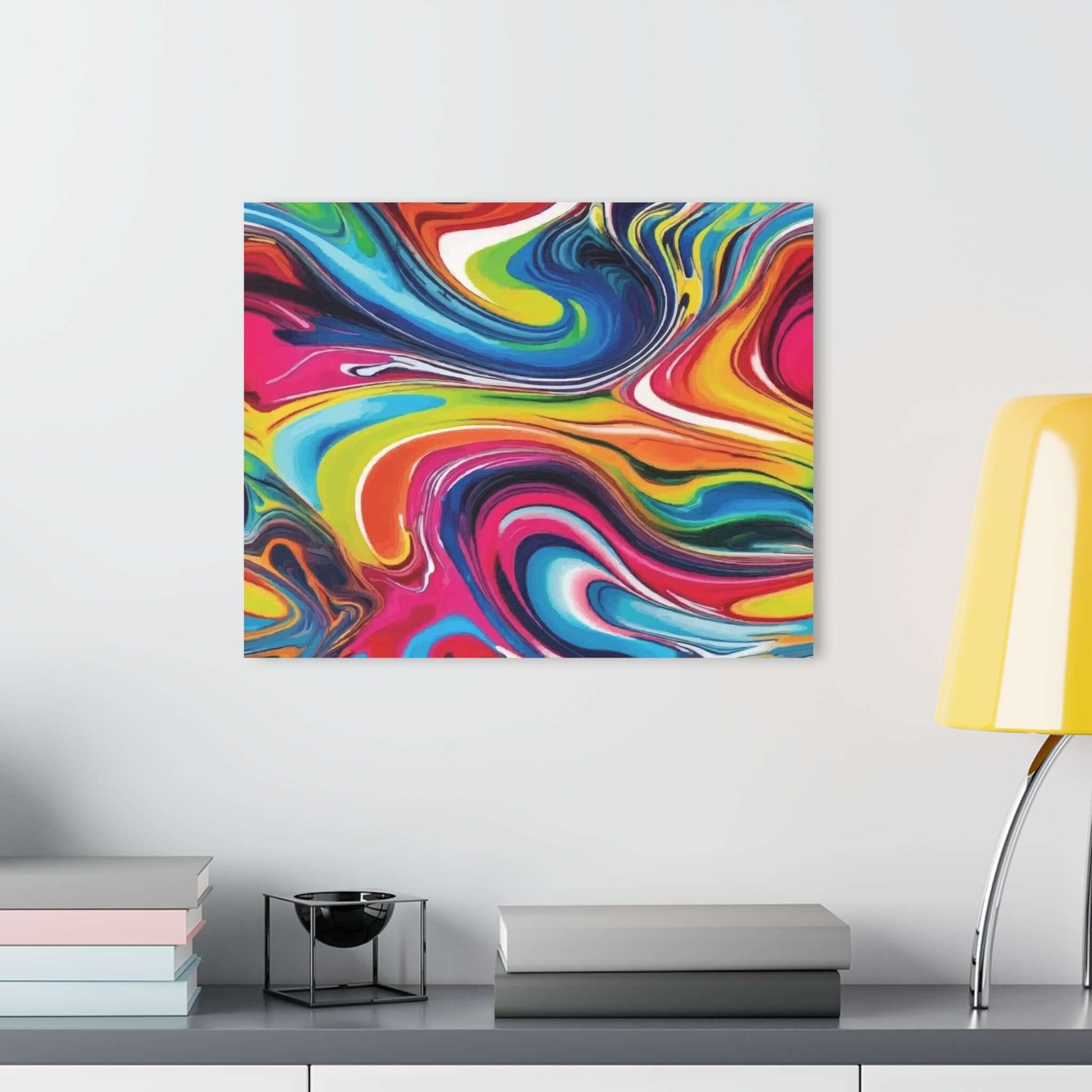 Liquid Spiral Acrylic PrintExperience the breath-taking beauty of art with our Liquid Spiral Acrylic Print. This unique piece boasts a vibrant and dynamic display, perfect for adding a touch of elegance to any room. The high-quality acrylic material showc