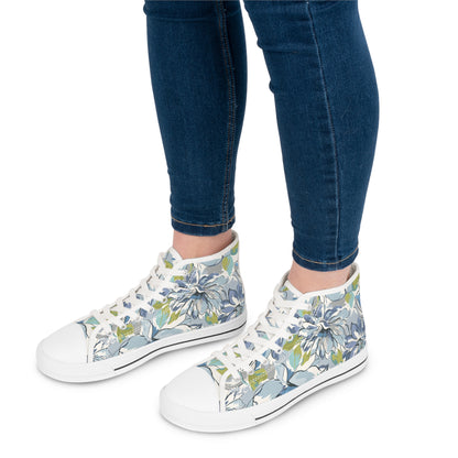 Women's Floral High Top SneakersStep into luxury with our Women's Floral High Top Sneakers. These sophisticated and exclusive shoes combine fashion and comfort with their floral design and high top silhouette. Elevate any outfit with these elegant sneaker