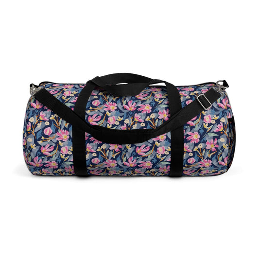 Wildflowers Duffel BagTravel in style and sophistication with our Wildflowers Duffel Bag. Made with durable materials and a spacious interior, this bag is perfect for all your adventures. The stunning wildflower design adds a touch of elegance, making it