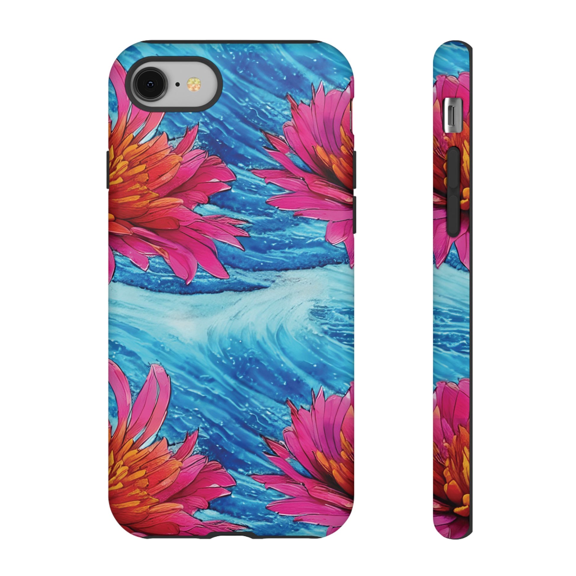 Waves & Flowers Phone Case   0