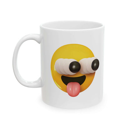 Eyes Popping Out MugGet ready for a cup of coffee that will make your eyes pop out (not literally)! The Eyes Popping Out Mug is a quirky and playful addition to your morning routine. With its unique design, it's sure to bring a smile to your face, making