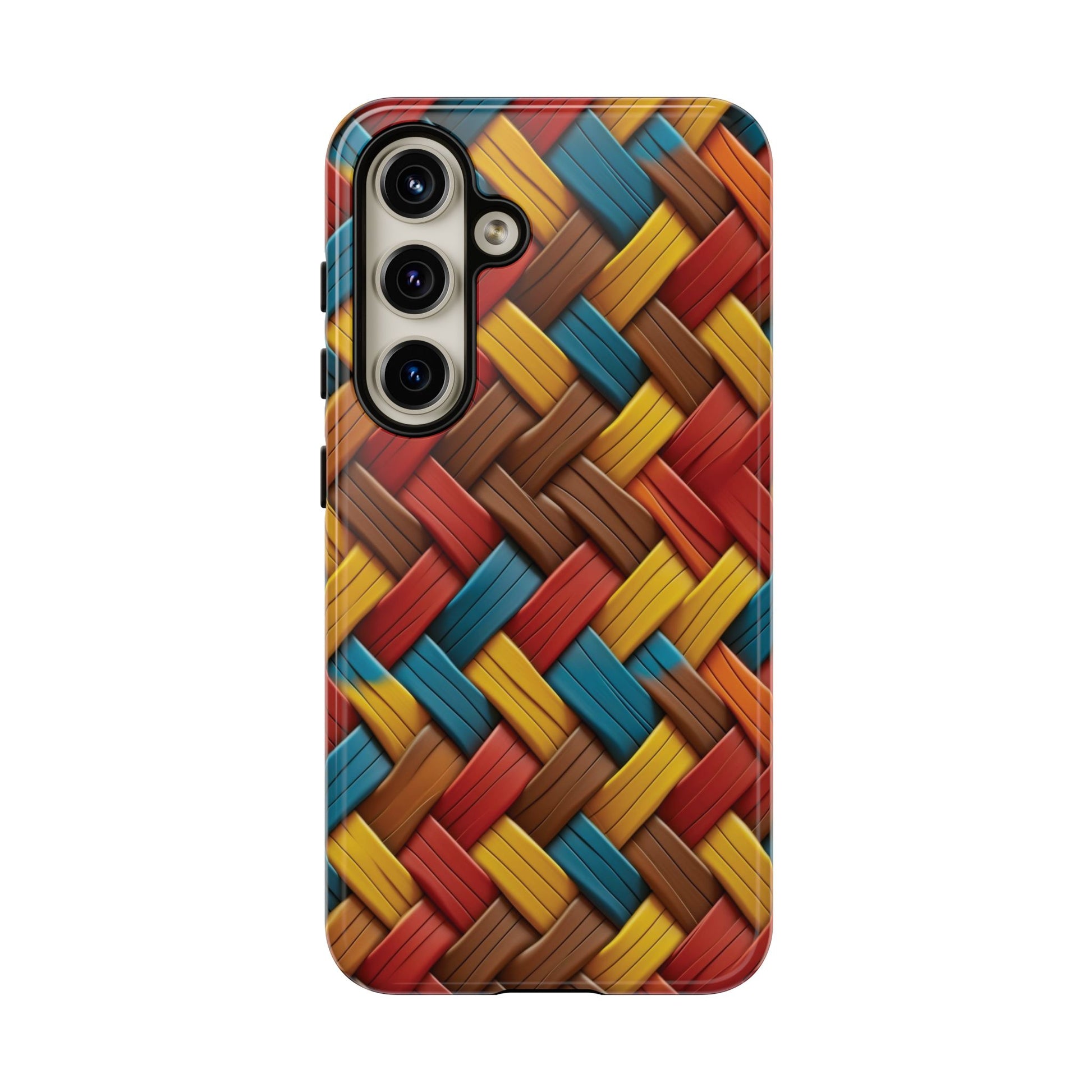 Vibrant Woven Phone Case  