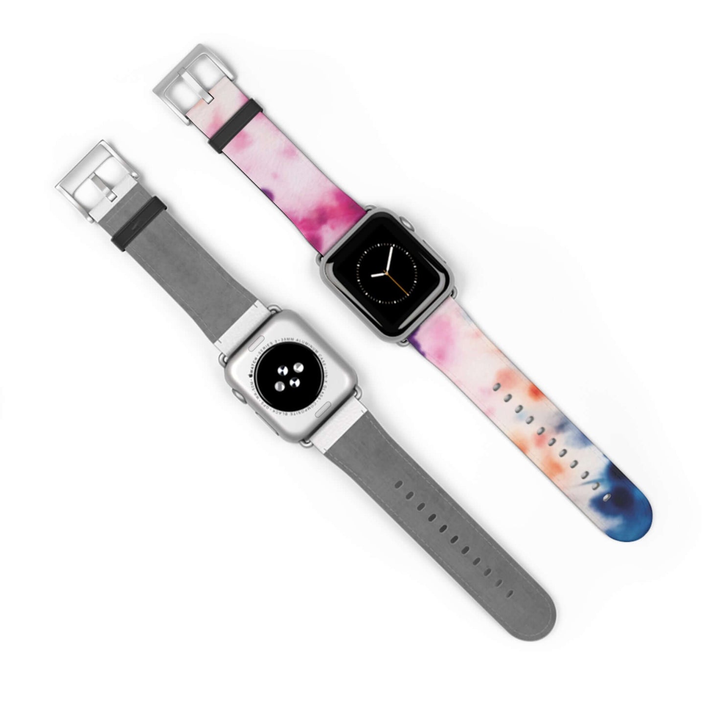 Multicolour Dye Apple Watch BandThis Multicolour Dye Apple Watch Band is designed to add a touch of vibrant color to your Apple Watch. Made with high-quality, fade-resistant materials, it is both stylish and durable. Perfect for any occasion, this band is