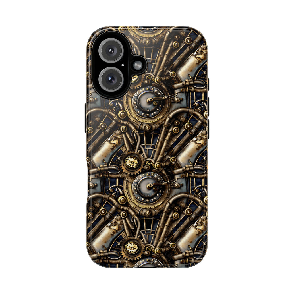 Moving Gears & Clocks Phone Case  