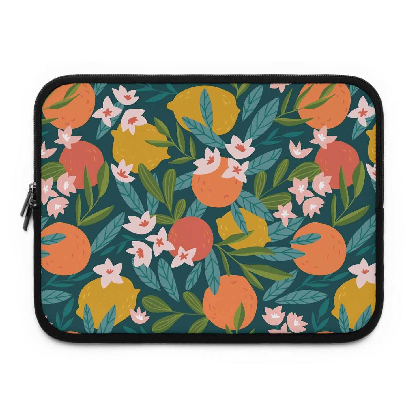 Summer Fruits Laptop SleeveSafeguard your laptop in style with our Summer Fruits Laptop Sleeve. Made from durable materials, this sleeve provides superior protection against scratches and spills, while the eye-catching design adds a touch of personality t