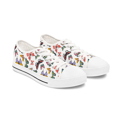 Women's Butterfly Low Top SneakersCrafted from premium materials, our Women's Butterfly Low Top Sneakers are a must-have for any fashion-forward individual. These elegant and sophisticated sneakers feature a unique butterfly design, adding a touch of art