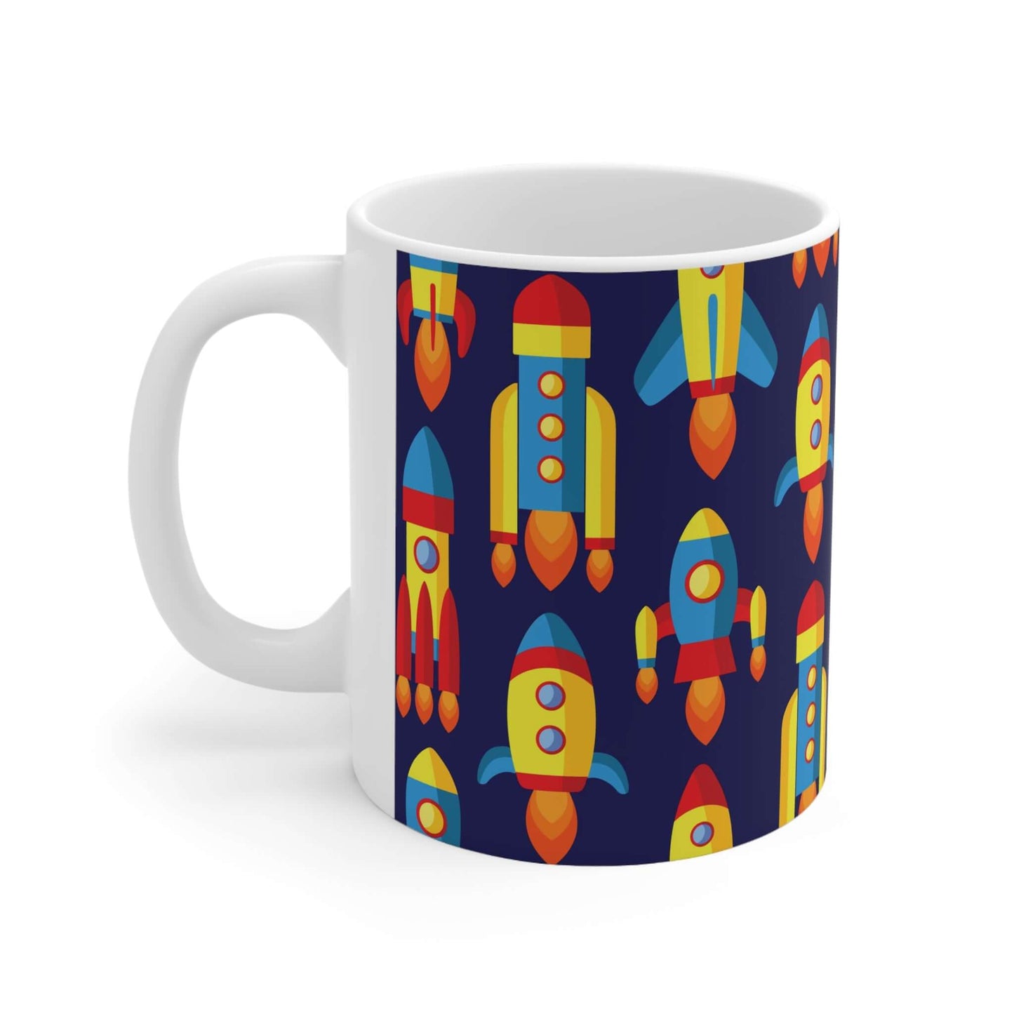 Rocketship Mug.