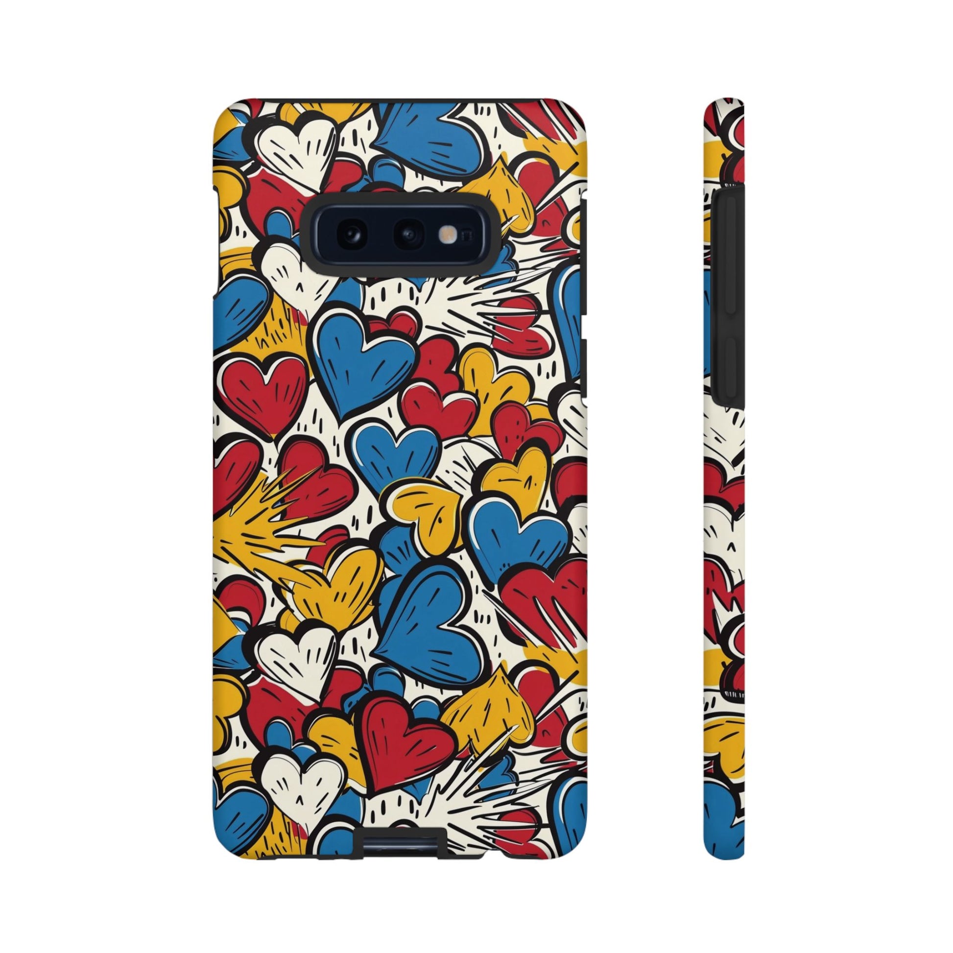 Colorful Heart Phone Case  