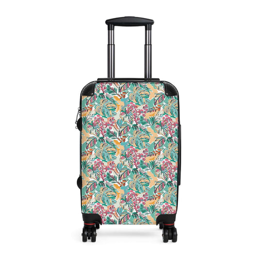 Vibrant Flowers SuitcaseEmbrace elegance and sophistication with our Vibrant Flowers Suitcase. Featuring a stunning floral design, this suitcase is not only aesthetically pleasing but also highly functional. Built with durable materials, it offers ample s