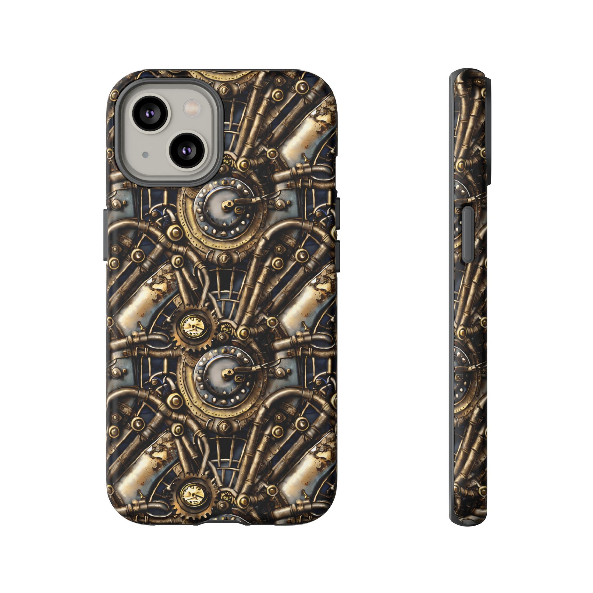 Moving Gears & Clocks Phone Case  