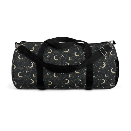 Night Sky Duffel BagOur Night Sky Duffel Bag is the perfect combination of style and functionality. With its spacious interior and durable design, this bag is perfect for travel or everyday use. Made with high-quality materials, it offers superior protect