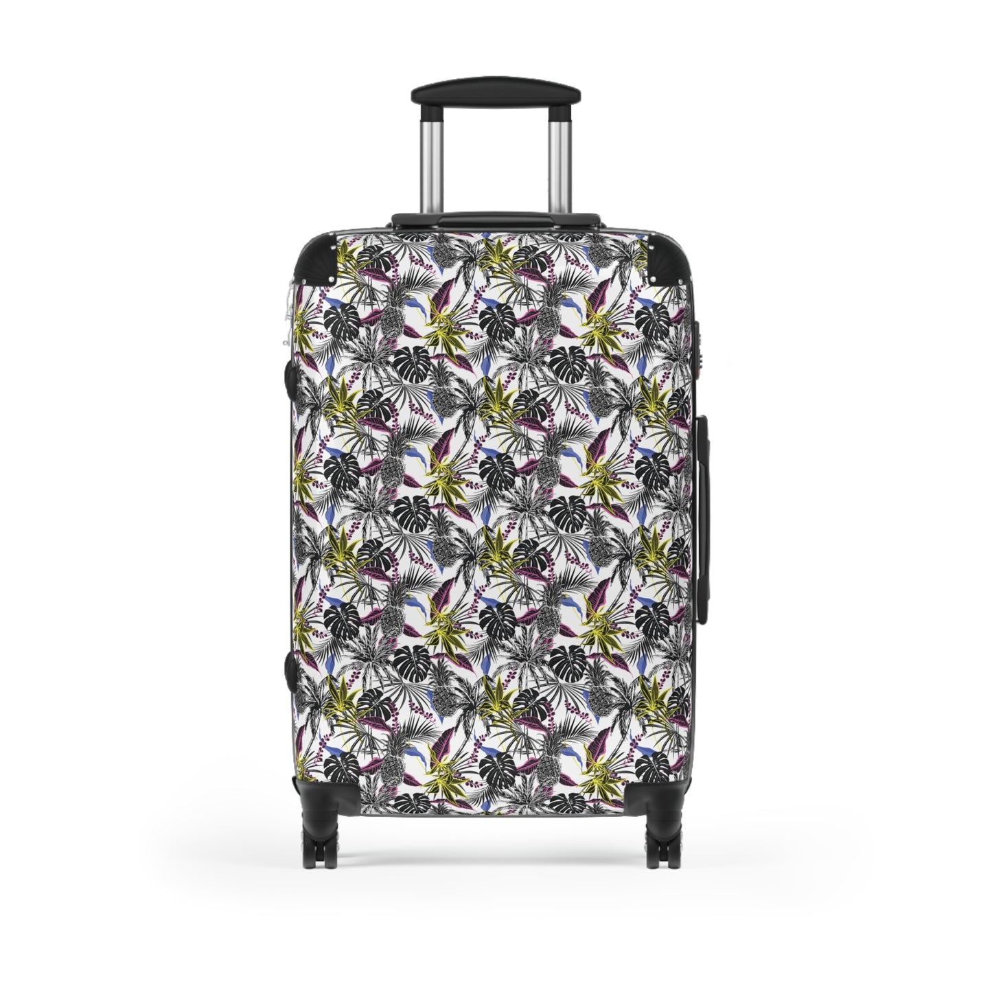 £261.71Tropical Forest SuitcaseIntroducing the Tropical Forest Suitcase - a masterpiece of luxury travel. With its vibrant and exotic design, this suitcase will surely turn heads as you jet set around the world. Made with premium materials for durability