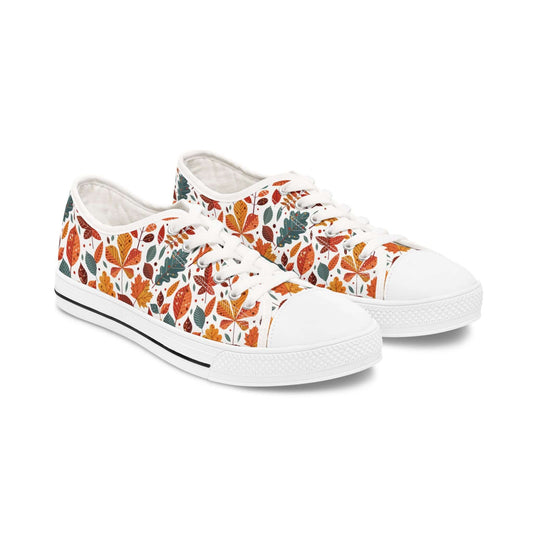 Autumn Season Women's Low Top Sneakers.