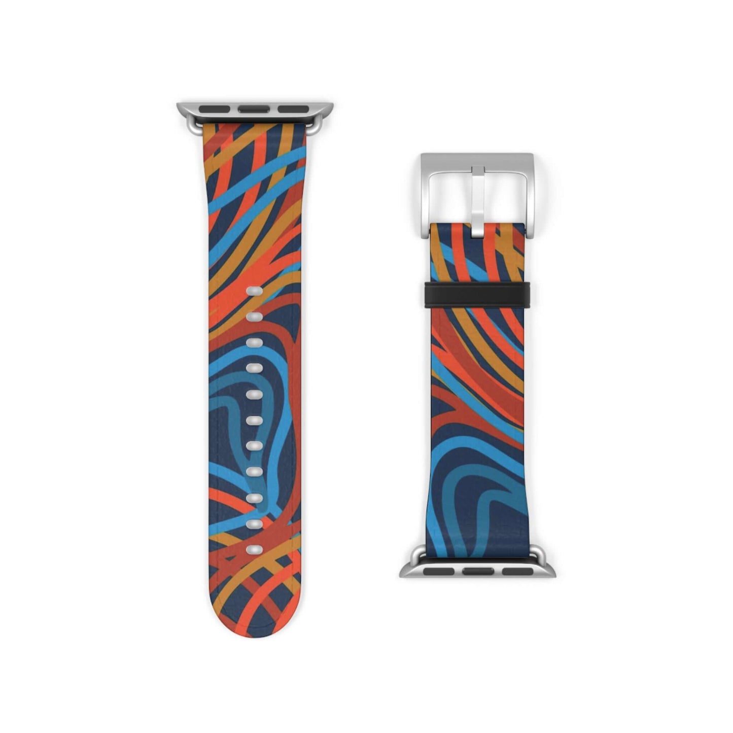 Futuristic Art Apple Watch BandIntroducing the Futuristic Art Apple Watch Band - a masterful fusion of technology and art. Created for the sophisticated and exclusive, this band features a modern design that will elevate your style. With its sleek and fut