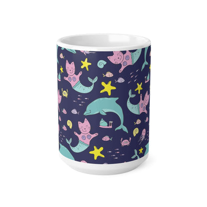 Cute Dolphin MugIndulge in the ultimate luxury with our Cute Dolphin Mug. Its charming design features a playful dolphin, adding a touch of elegance to your daily routine. Made with premium materials, this mug is the perfect blend of functionality and sop