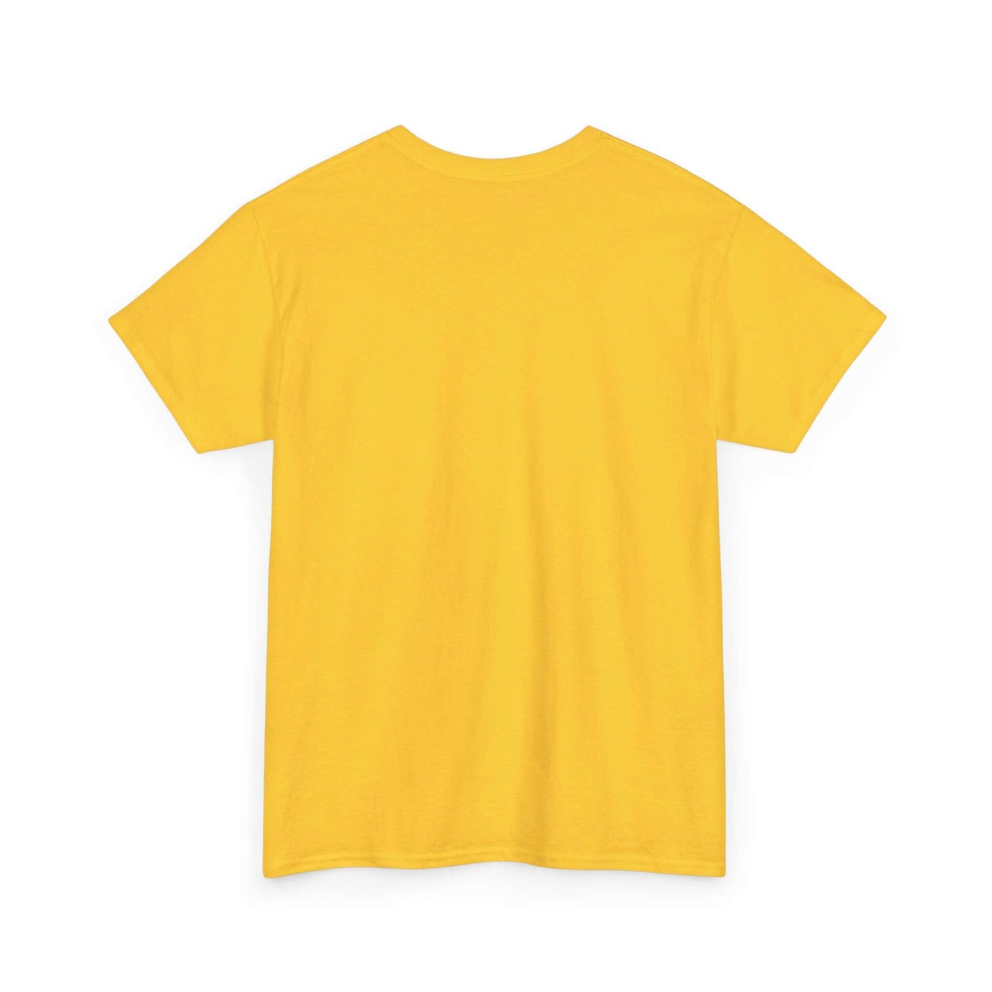 Yellow Unisex Surf Time T-Shirt showcasing back view, perfect for beach lovers looking for comfort and style in summer wear.