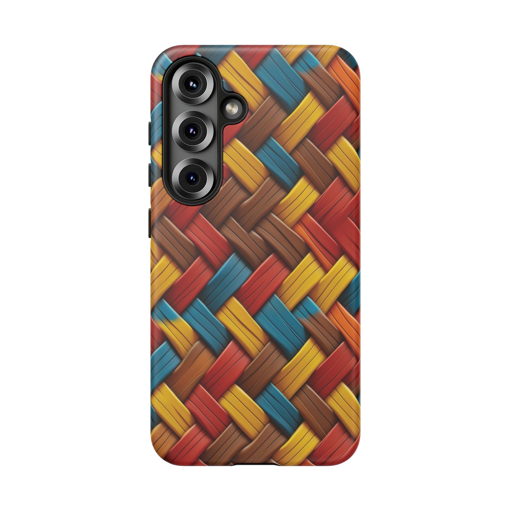 Vibrant Woven Phone Case  