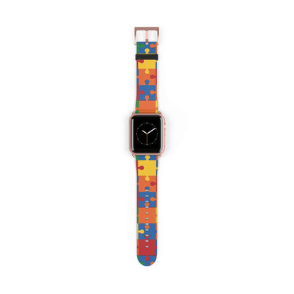 £41.87Jigsaw Puzzle Apple Watch BandTransform your Apple Watch into a playful accessory with our Jigsaw Puzzle band! Easy to install and remove, this band adds a unique twist to your style while providing a secure fit. Perfect for puzzle lovers who don't